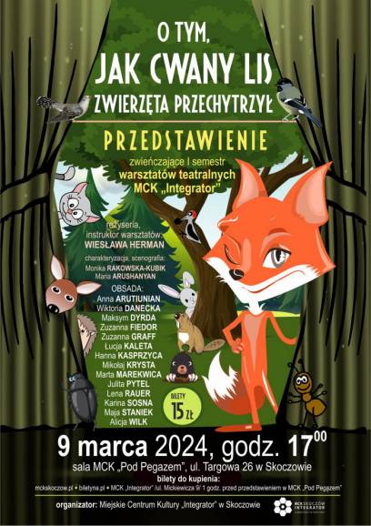 O tym, jak cwany lis zwierzęta przechytrzył